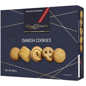 Royal Favourites Danish Cookies - 800g
