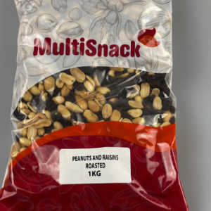 Peanuts & Raisins Roasted - 1kg