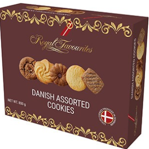Royal Favorites Danish Assorted cookies - 800g