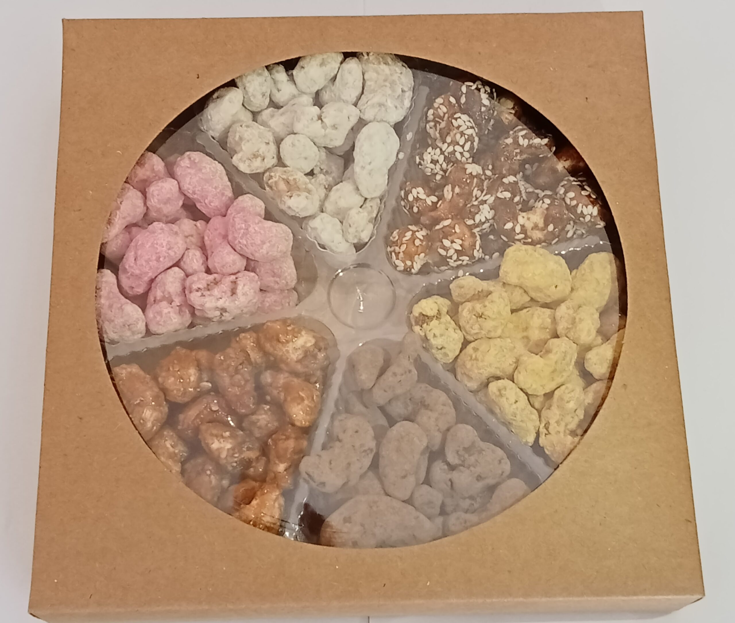 Yoghurt - Dusted Cashew nut wheel