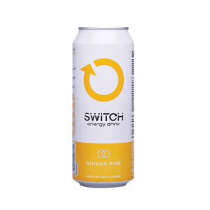 Switch Energy Drink Ginger Pine 500ml - 6 Pack